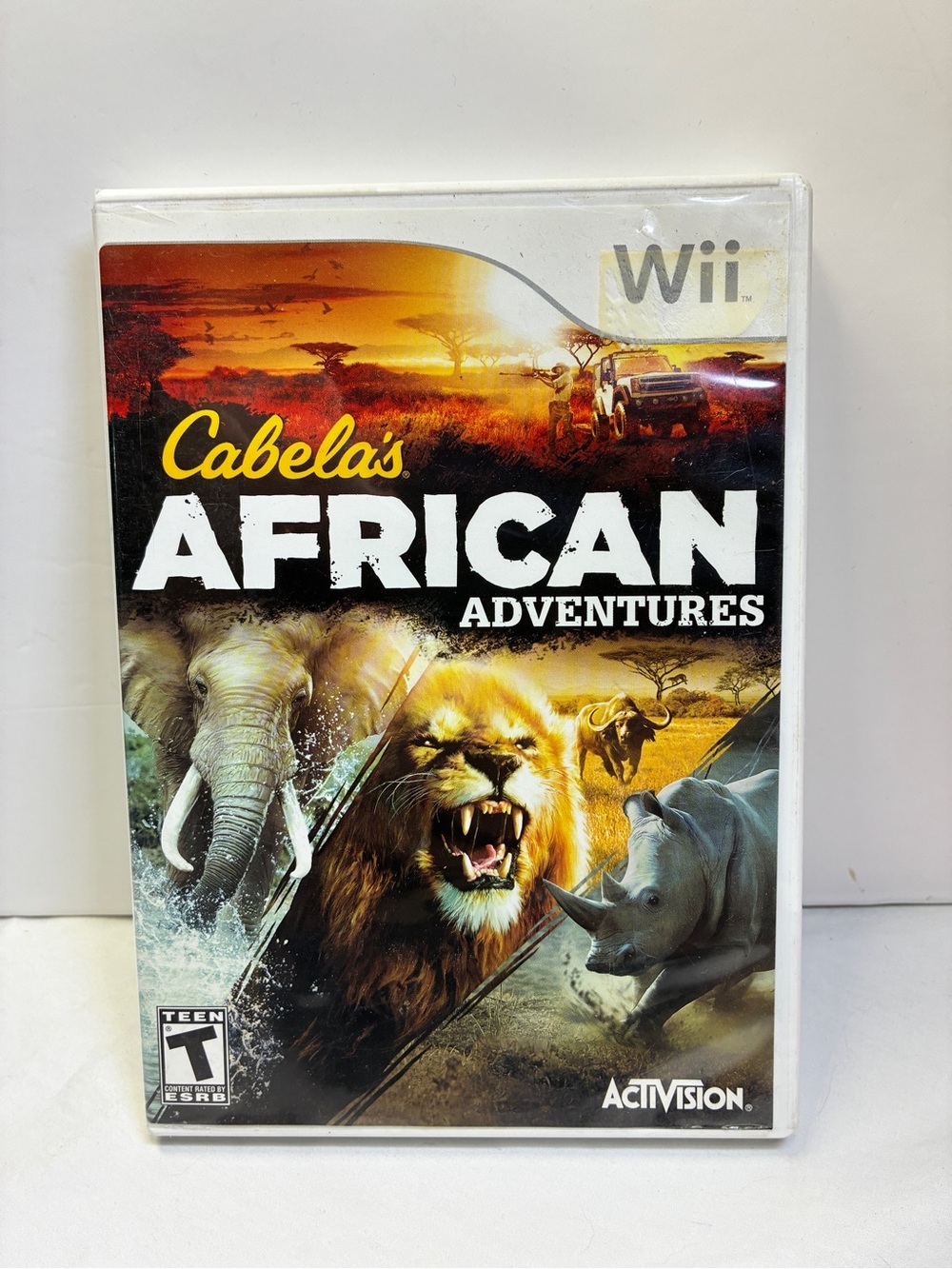 Cabela's African Adventures (Nintendo Wii, 2013) No Manual - Tested